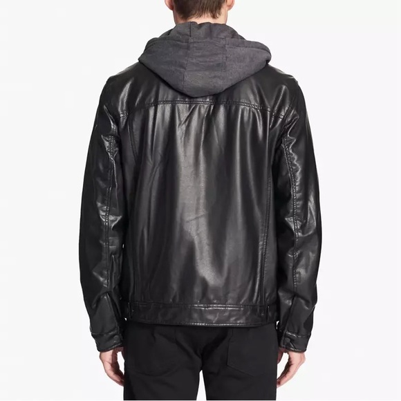 LEVIS CLASSIC HOODED SHERPA TRUCKER JACKET - Picture 2 of 4